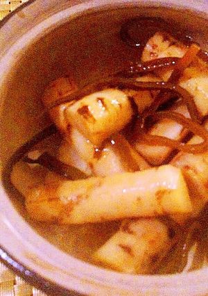 材料３つ☆ごぼうのサッパリ塩昆布酢漬け-レシピのメイン写真