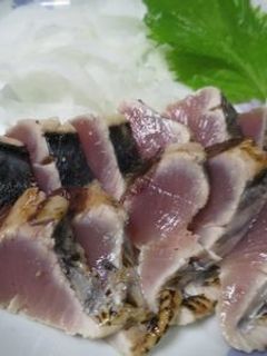 かつおの塩タタキ♫-レシピのメイン写真