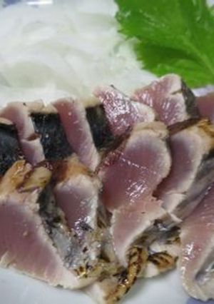 かつおの塩タタキ♫-レシピのメイン写真