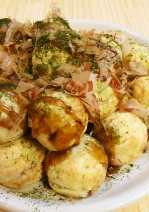 夏休み！玉葱が隠し味パプリカ枝豆たこ焼き-レシピのメイン写真