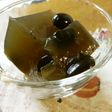 黒糖&黒豆寒天♪ヘルシーですっきり味
