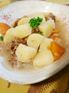 圧力鍋で簡単塩肉じゃが-レシピのメイン写真