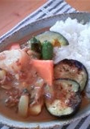 夏野菜カレー-レシピのメイン写真