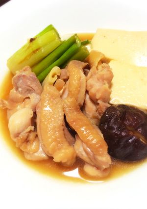 鶏ももと豆腐のすき煮-レシピのメイン写真