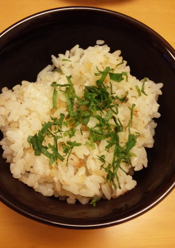 簡単！！梅の炊き込み御飯-レシピのメイン写真