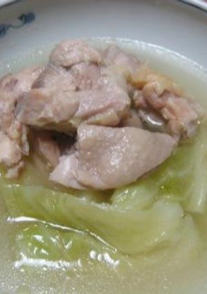 鶏とキャベツのさっぱり塩煮-レシピのメイン写真