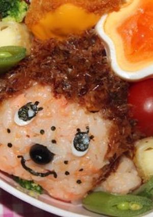 うきうき♪モンチッチ弁当☆-レシピのメイン写真