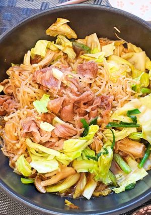 春キャベツのすき焼き-レシピのメイン写真