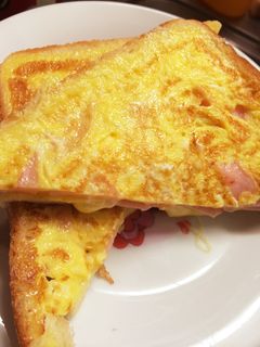 朝ごはん*ハムエッグトースト*-レシピのメイン写真