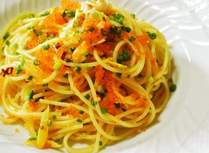 とびっこのオイル系和風パスタ-レシピのメイン写真