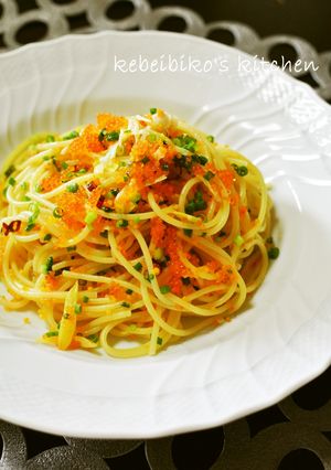とびっこのオイル系和風パスタ-レシピのメイン写真