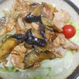 豚小間切肉と茄子の豚茄子丼