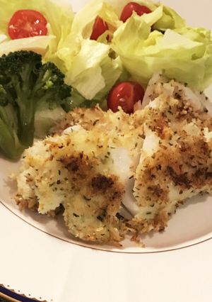 白身魚のチーズパン粉焼き-レシピのメイン写真