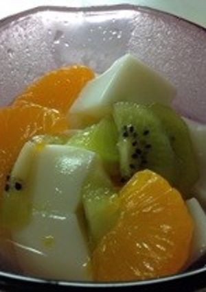 簡単！うちの杏仁豆腐-レシピのメイン写真