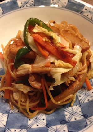 我が家の焼きそば-レシピのメイン写真