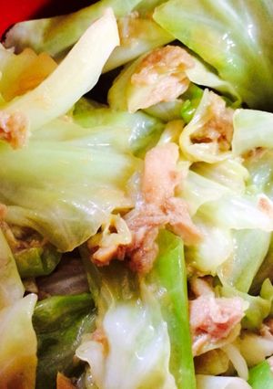 5分でほっとする味♪キャベツのツナ煮-レシピのメイン写真