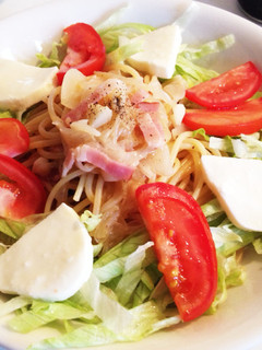 夏にオススメ!さっぱり青じそ野菜パスタ-レシピのメイン写真
