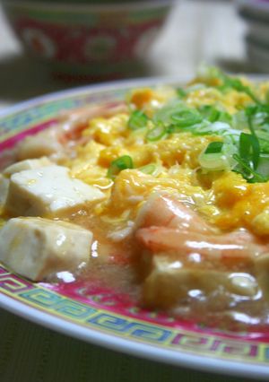 ふわっと卵の海老豆腐-レシピのメイン写真