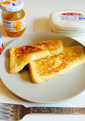 男のフレンチトースト-レシピのメイン写真