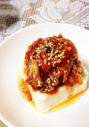 本場直伝 キムチ豆腐-レシピのメイン写真
