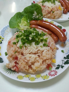 トマト炊き込みご飯-レシピのメイン写真