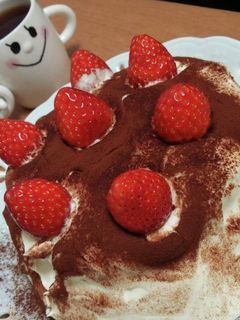 ティラミスケーキ-レシピのメイン写真