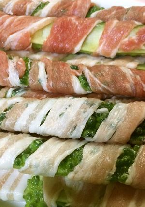 簡単、美味しい♪【ゴーヤの肉巻き】-レシピのメイン写真