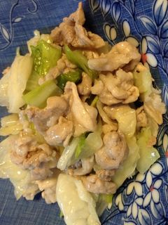 ◎ キャベツと豚肉の塩だれ炒め-レシピのメイン写真