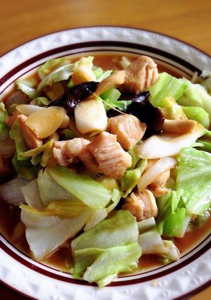 ガリバタチキン風！楽チン野菜炒め-レシピのメイン写真
