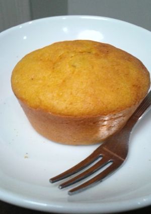 ふわふわヘルシー☆かぼちゃのケーキ-レシピのメイン写真