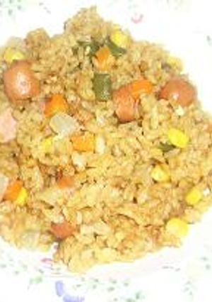 カレーピラフ-レシピのメイン写真
