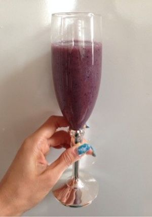 ナスでスムージー作ってみた〜-レシピのメイン写真