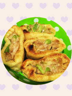 油揚げのブロッコリー&ツナ詰め焼き-レシピのメイン写真