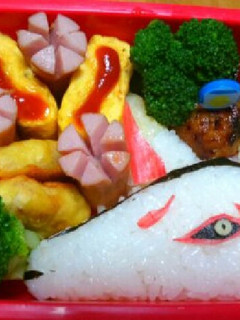 妖怪ウォッチ キャラ弁 キュウビ-レシピのメイン写真
