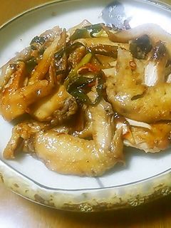 鷄手羽先の甘辛中華煮♥-レシピのメイン写真