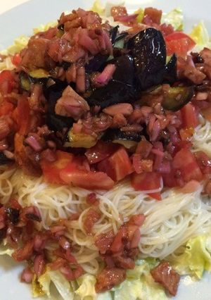 洋風そうめん　その１-レシピのメイン写真