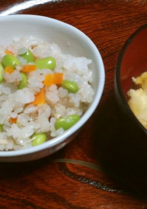 暑さに負けるな！枝豆ご飯-レシピのメイン写真