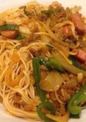 簡単そうめんナポリタン♥️-レシピのメイン写真