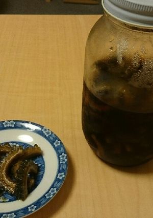 夏バテ解消!?ゴーヤの酢醤油漬け-レシピのメイン写真
