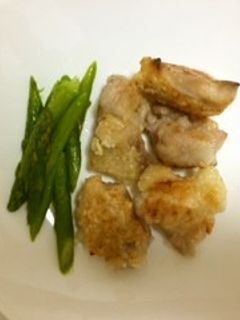 ☆塩麹!鶏肉とアスパラ炒め☆-レシピのメイン写真