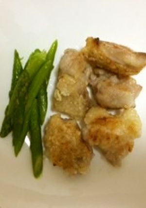 ☆塩麹！鶏肉とアスパラ炒め☆-レシピのメイン写真