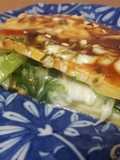 チーズ入りでとろ～りねぎ焼き♪