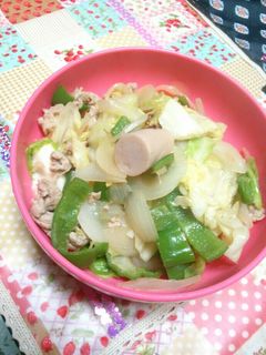 魚二ソ野菜炒め-レシピのメイン写真