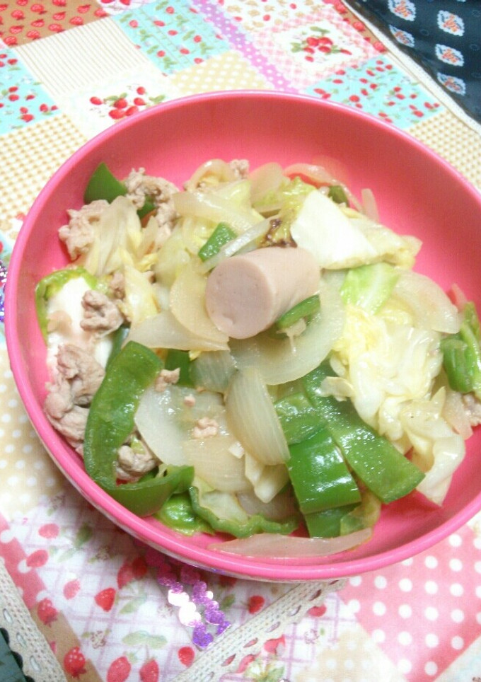 魚二ソ野菜炒め-レシピのメイン写真