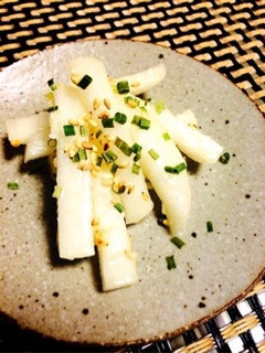 【15分】即席おつまみ♪大根のネギ塩ダレ-レシピのメイン写真