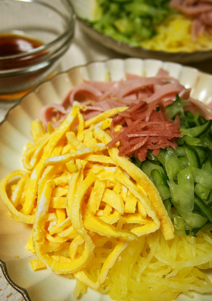 そうめん南瓜で♪フェイク冷やし中華-レシピのメイン写真