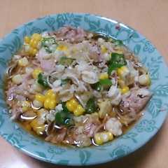 コーンそうめん-レシピのメイン写真