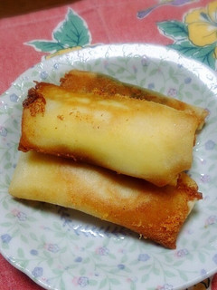 鶏むね肉とナスの春巻き-レシピのメイン写真