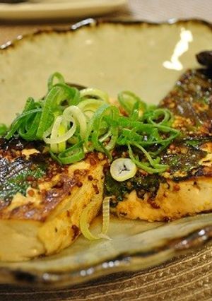 焼き豆腐のマスタードポン酢-レシピのメイン写真