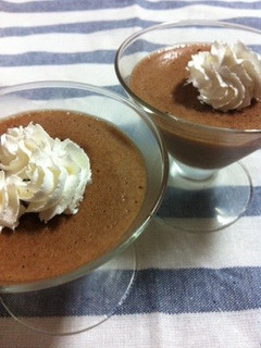 フワフワチョコムース-レシピのメイン写真
